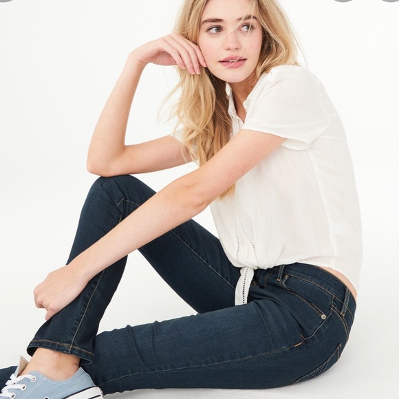 NWOT Aeropostale Women’s Skinny Jeans. Sz: 0 Reg/Normal - Picture 2 of 9